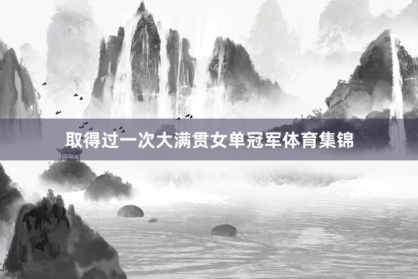 取得过一次大满贯女单冠军体育集锦