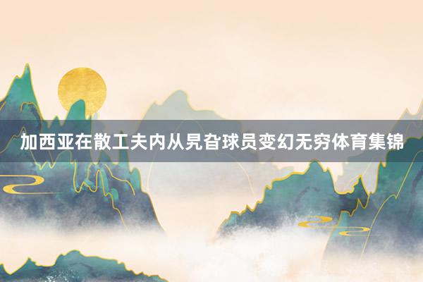 加西亚在散工夫内从旯旮球员变幻无穷体育集锦