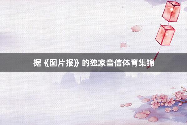 据《图片报》的独家音信体育集锦