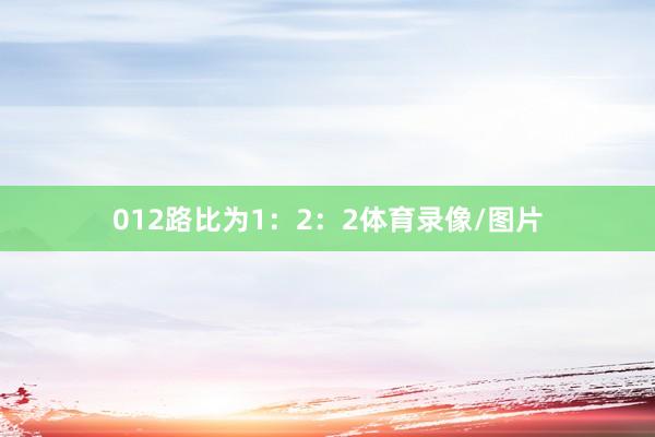 012路比为1：2：2体育录像/图片