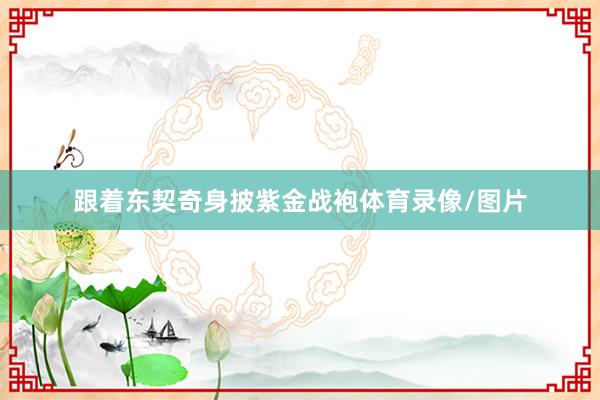 跟着东契奇身披紫金战袍体育录像/图片