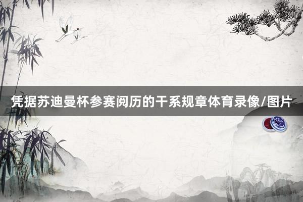 凭据苏迪曼杯参赛阅历的干系规章体育录像/图片