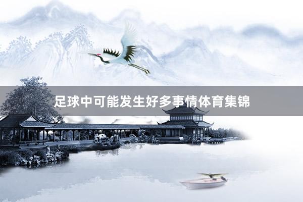 足球中可能发生好多事情体育集锦